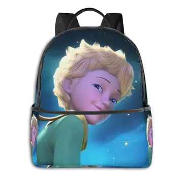 

The Little Prince 3 3D Print Student School Backpack Popular Game Girls Boys School Book Bags Custom