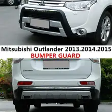 Для автомобильного бампера для Mitsubishi Outlander 2013. бампер высокого качества ABS передний+ задний авто аксессуары