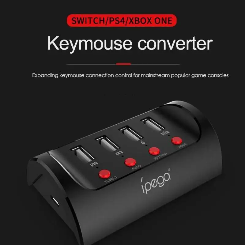 IPega PG-9133 Проводная клавиатура и переходник для мыши адаптер для NS Xbox One