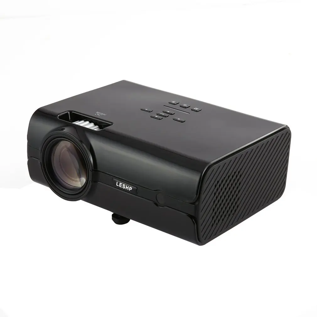 Многофункциональный портативный домашний видеопроектор микро светодиодный проектор для домашнего мультимедийного кинотеатра BL45 US Plug