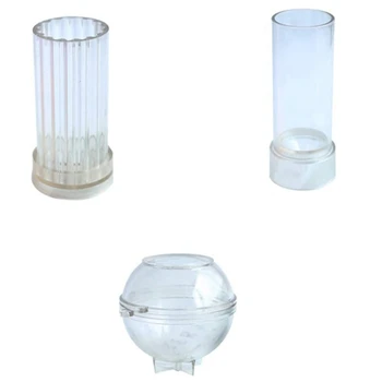 

Candle Making Mould Plastic Pillar Candle Making Kit DIY Candle Making Supplies 3 Piece Set