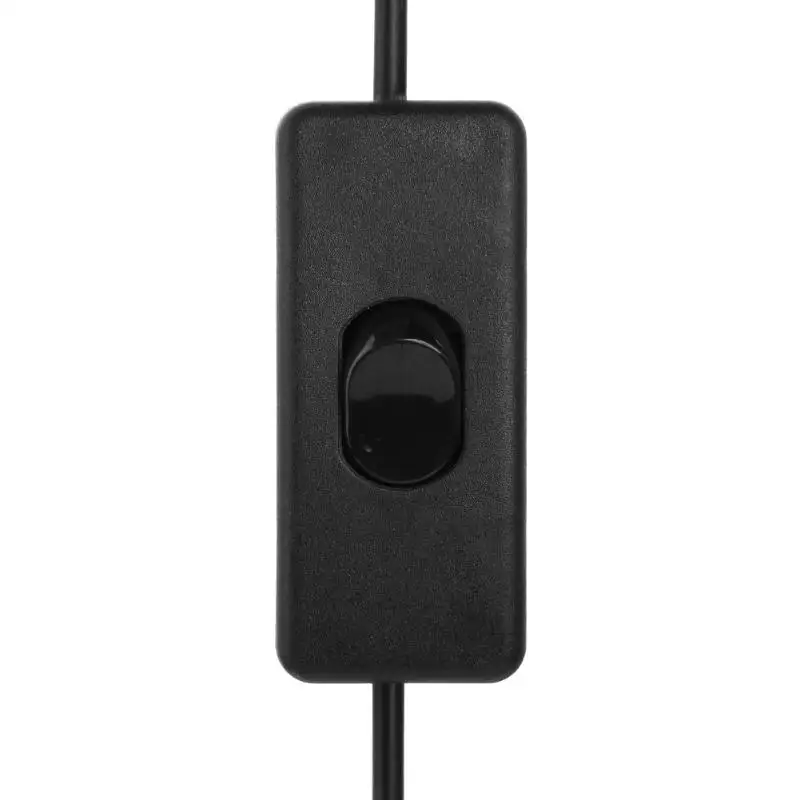 ALLOYSEED USB-A кабель питания для мужчин и женщин с переключателем включения/выключения USB 2,0 Соединительный кабель для USB вентиляторов светильник ing светильник лампа