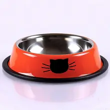Новые миски для собак и кошек из нержавеющей стали, дорожный автомобильный Фидер для кормления, миска для воды для домашних собак и котов, щенков, блюдо для еды на открытом воздухе