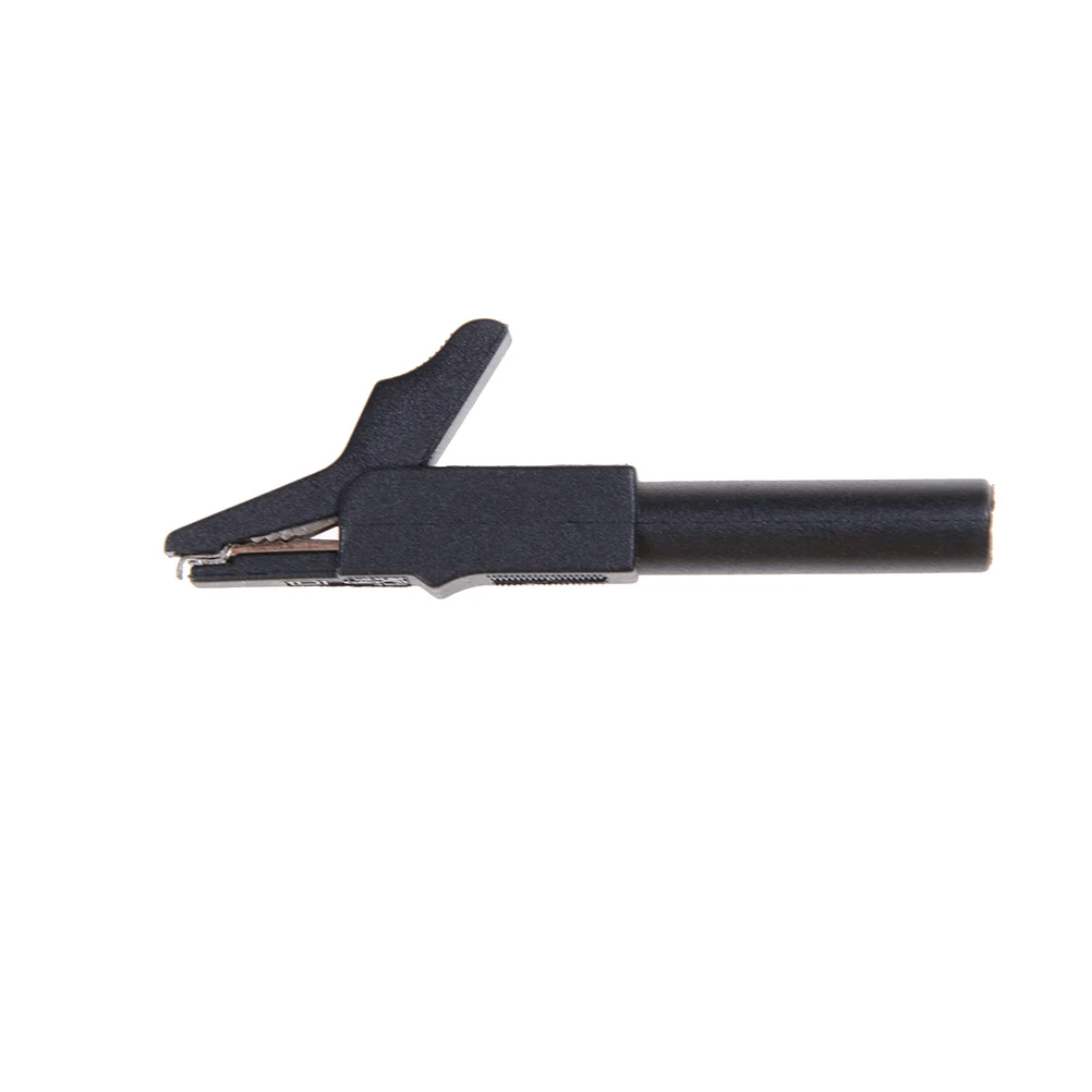 1PCS Black Многофункциональный зажим типа Аллигатор изолирующий полный защитный крокодил зажим для мультиметров Электронный диагностический инструмент Аксессуары - Цвет: 1PCS Black