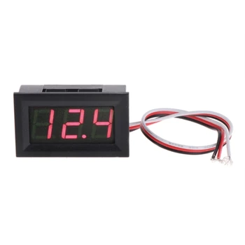 

Mini Voltmeter Tester Digital Voltage Test Battery DC 0-40V Red/Blue/Green Auto Car