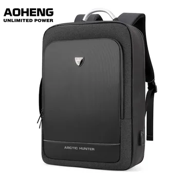 

Fashion Male Large Capacity Backpack Multifunctional USB Charging 17 Inch Laptop Waterproof Travel Bags Backpack Men