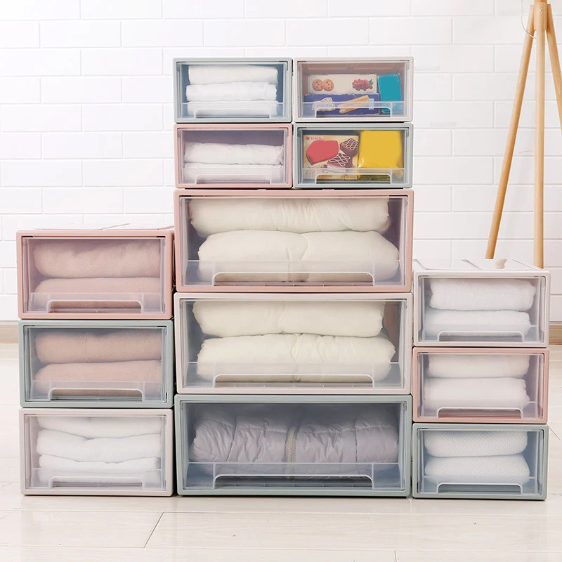 

Storage Box Case Organizers Drawer Portable Stackable for Bra Clothes Wardrobe VJ-Drop