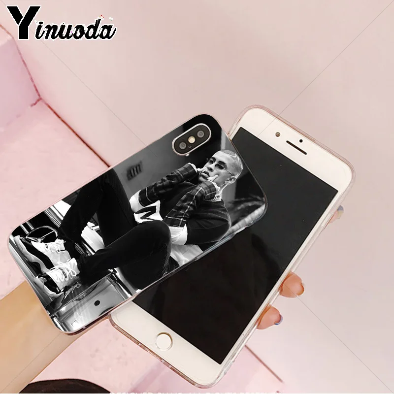 A7 Yinuoda Bad Bunny Maluma Ozuna POP Hip Hop Новинка чехол для телефона Fundas чехол для iPhone 8 7 6 6S Plus 5 5S SE XR X XS MAX Shell - Цвет: A7