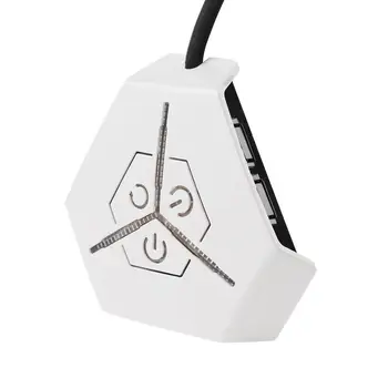 

V6 Dual USB Ports Waterproof Desktop Computer PC Case Power Supply ON/OFF Button Switch Support PCI Connection