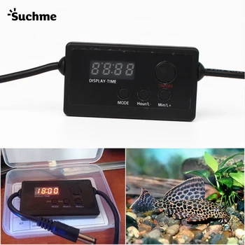

Fish Tank Light Dimmer Controller Modulator For Aquarium Fish Tank Intelligent Lighting Timing Dimming System sunrise and sunset
