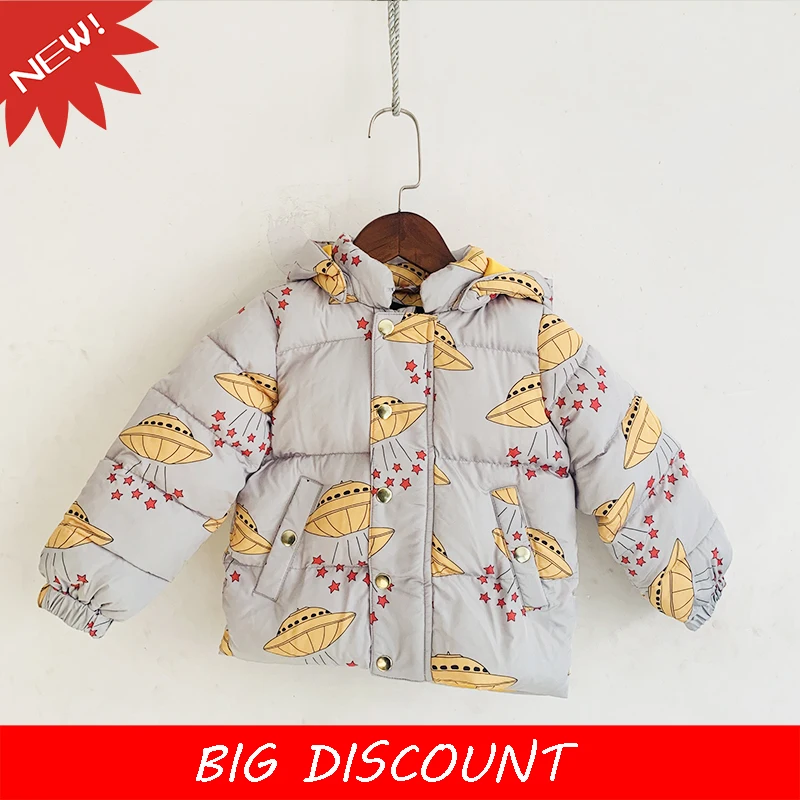 

In Stock Mr Baby Long Sleeve Wadded Jacket