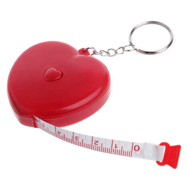 Portable Keychain Tape Measure Small Measuring Tape Retractable
