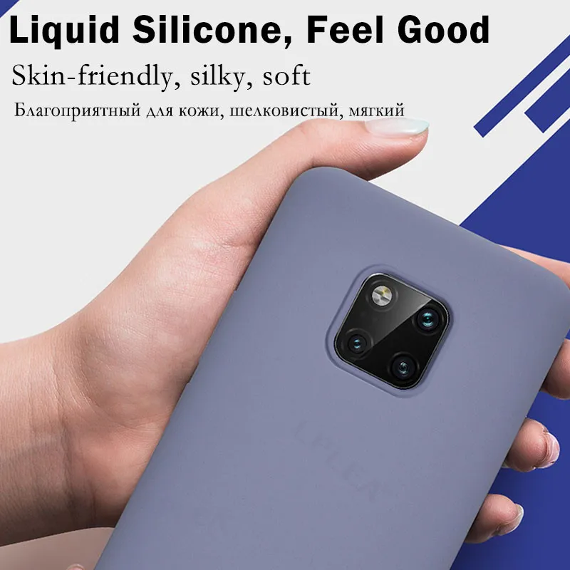 Роскошный чехол для телефона huawei P20 Lite P30 Pro P Smart жидкий силиконовый мягкий чехол для mate 30 20 Lite Pro Чехол