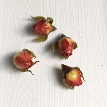  2 PCs Handmade Resin Jewelry Real Flower Charms Petaline Pendants Real Rose Petal Charm For DIY Earring Jewelry Finding Making 