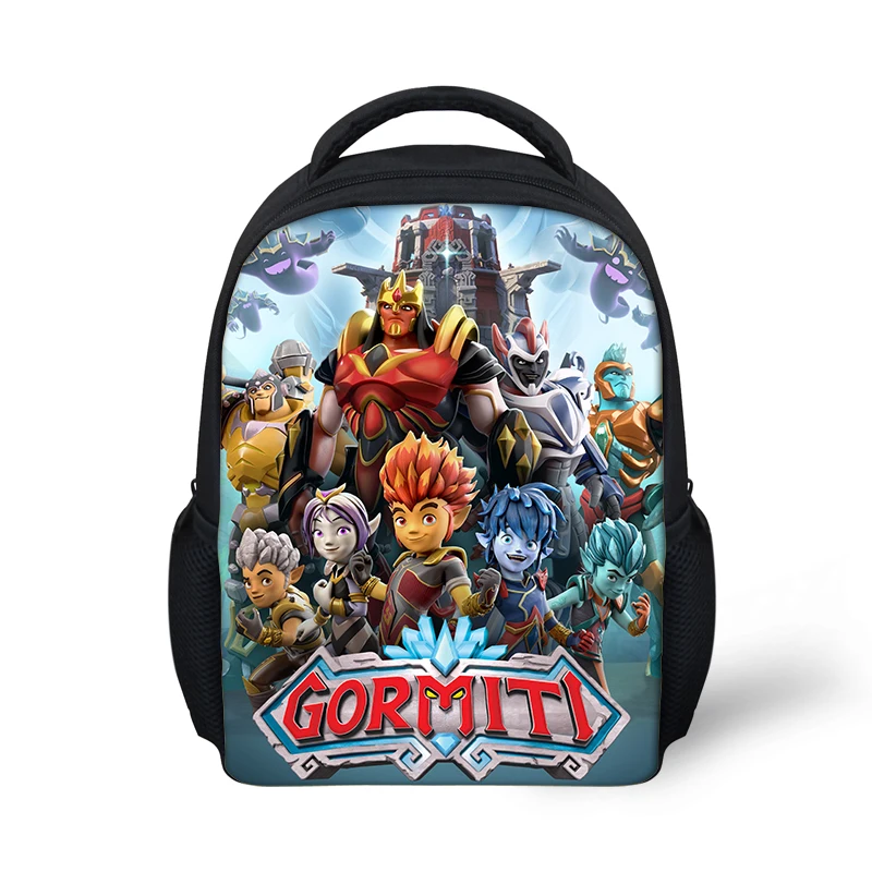 

Gormiti 3D Print Small School Bag For Baby Boy Girls Toddler Backpack Children Kid Kindergarten Cartoon Bookbag Mini Daypack