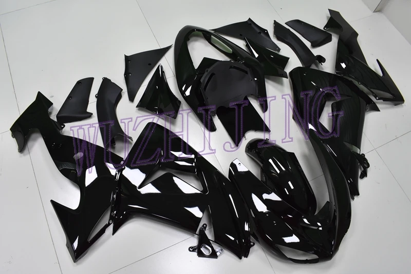 Body Kits ZX-10r 07 Plastic Fairings ZX10r 06 glossy Black 2006 - 2007 | Автомобили и мотоциклы