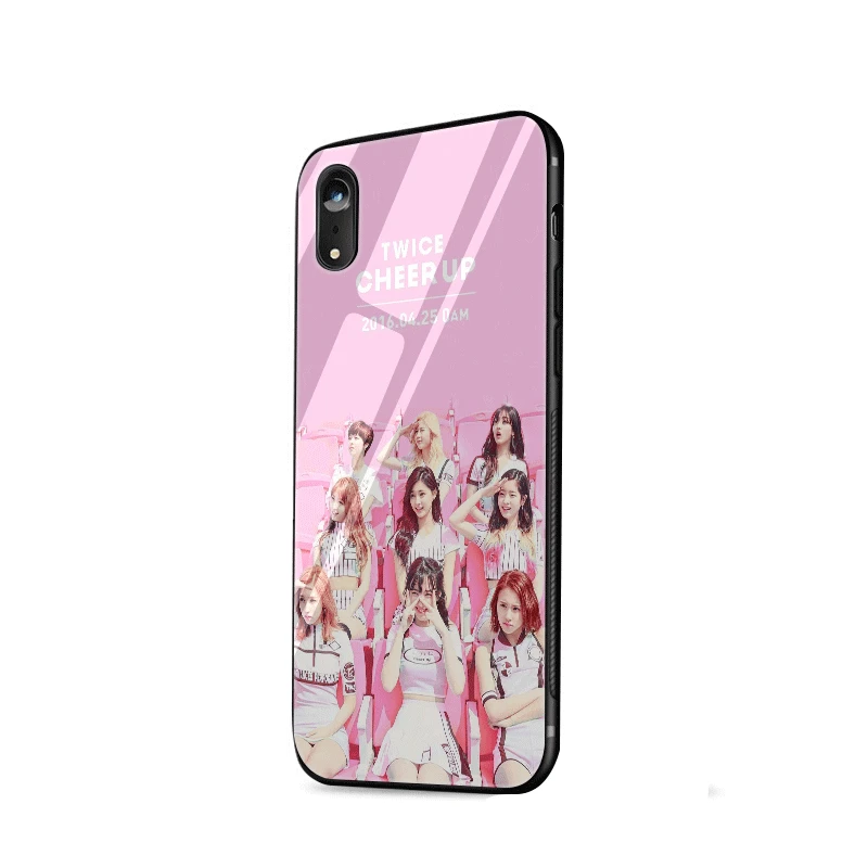 Чехол для телефона из ТПУ стекла для iPhone 5 5S SE 6 6S 7 8 Plus iPhone 11 Pro XR X XS максимальный чехол Twice Mina Momo Kpop - Цвет: G8