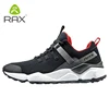 RAX New Men's Hiking Shoes Leather Waterproof Cushioning Breathable Shoes Women Outdoor Trekking Backpacking Travel Shoes Men