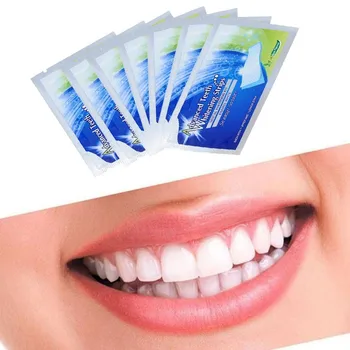 

14Pcs/7Pairs Teeth Whitening Strips Professional Bleaching & Whitening Strips Tooth Stain Removal Oral Hygiene Teeth Care