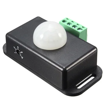 

New Automatic DC 12V-24V 6A Infrared PIR Movement Sensor Switch For LED light