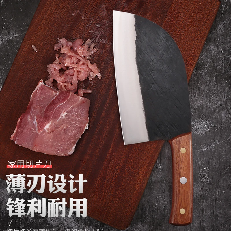 

Hand Forged Duck Knife High Carbon Steel Roast Duck Knife Butcher Chef Knife Sharp Slicing Knife Kitchen Tang knife