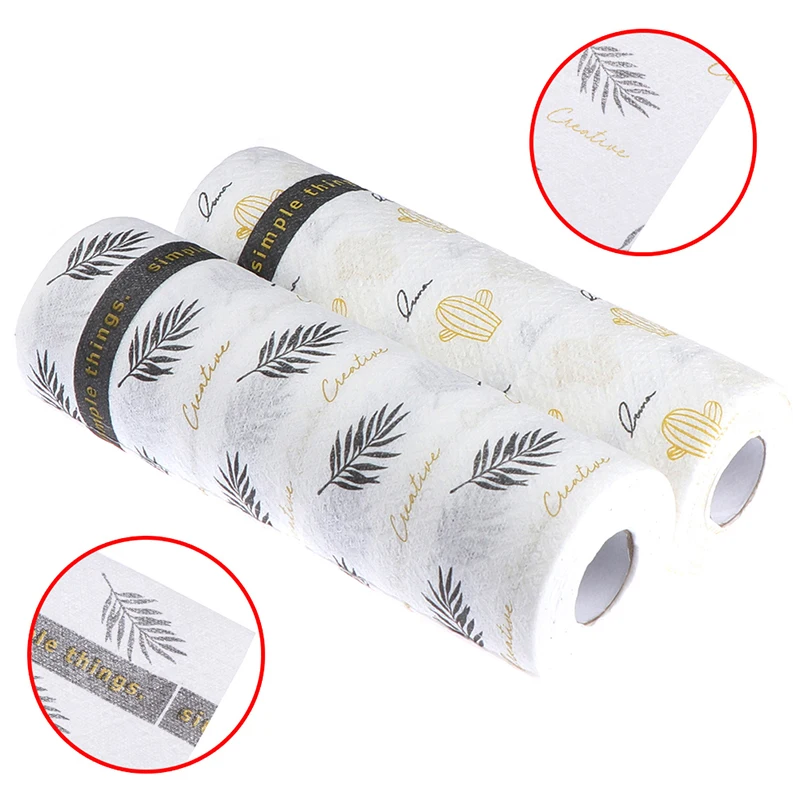 Nordic Style Reusable Oil-absorbing Cleaning kitchen towel Kitchen Dish Paper Towel Household Cloth Tool | Дом и сад