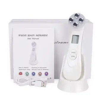 

Electroporation RF Radio Frequency Facial LED Facial Skin Tightening Radio-frequency Rejuvenation LED Photon Skin Care Device