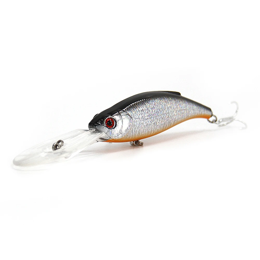

Deep Diving Big Wobblers 130mm 18.5g Minnow Hard Swimbaits Floating Fishing Lures with Tungsten Balls MVL8575
