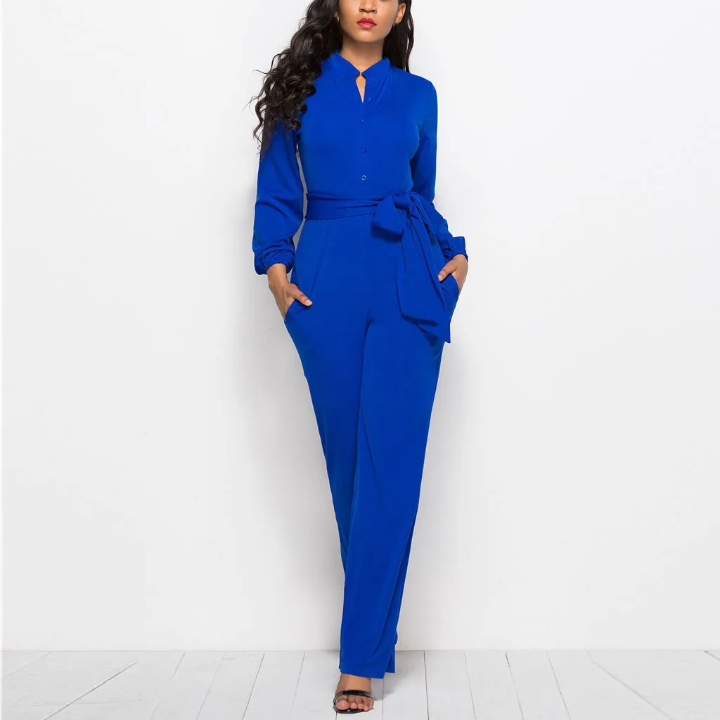 Женский комбинезон с v-образным вырезом, туника, широкие комбинезоны, прямой тип, свободные, тянущиеся, Свободные Комбинезоны, открытые, офисные, женские, Симпатичные Комбинезоны