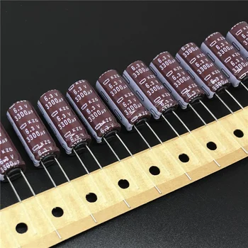 

100pcs 3300uF 6.3V Nippon Chemi-Con NCC KZG Series 10x25mm Super Low ESR 6.3V3300uF Aluminum Electrolytic Capacitors