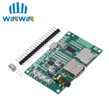 

10PCS BT201 Dual Mode 5.0 Bluetooth Lossless Audio Power Amplifier Board Tf Card U Disk Ble Spp Serial Port Transparent Trans