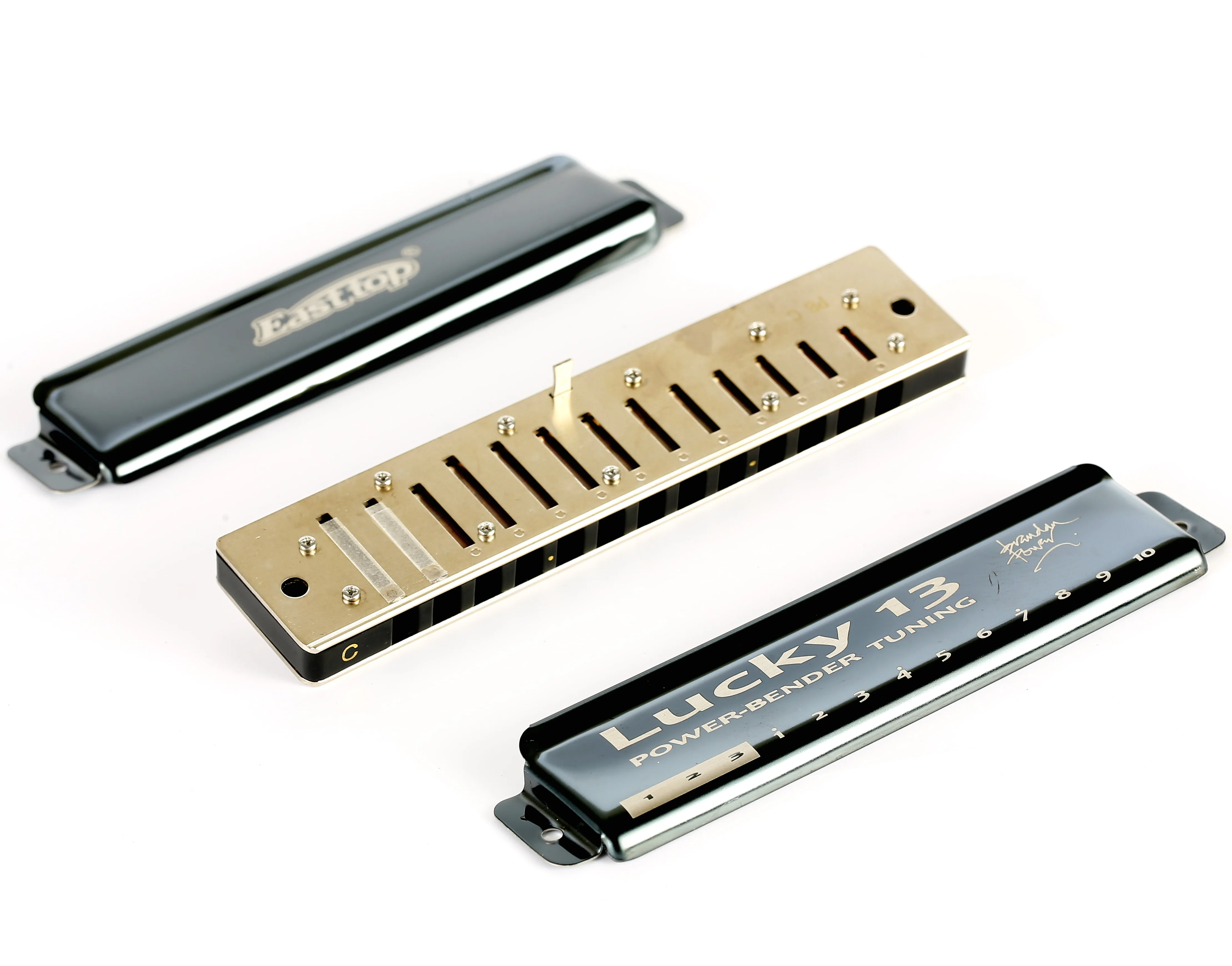 EASTTOP Lucky 13 Bass Blues Harmonica-PowerBender Tunning