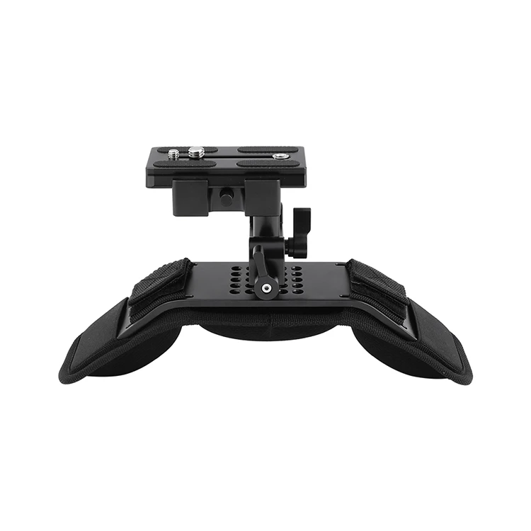 Pro Shoulder Mount With Manfrotto Quick Release Plate Assembly & Adjustable 15mm