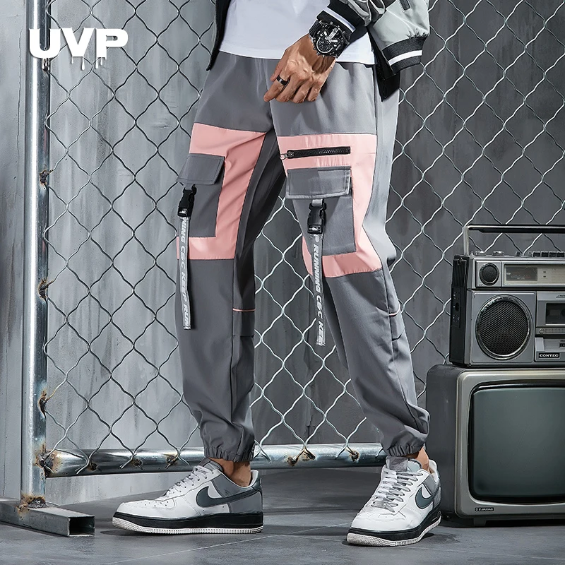 Хип-Хоп Уличная одежда, брюки-карго, мужские спортивные штаны, мужские брюки, новинка, мужские Модные брюки с несколькими карманами, мужские Harajuku
