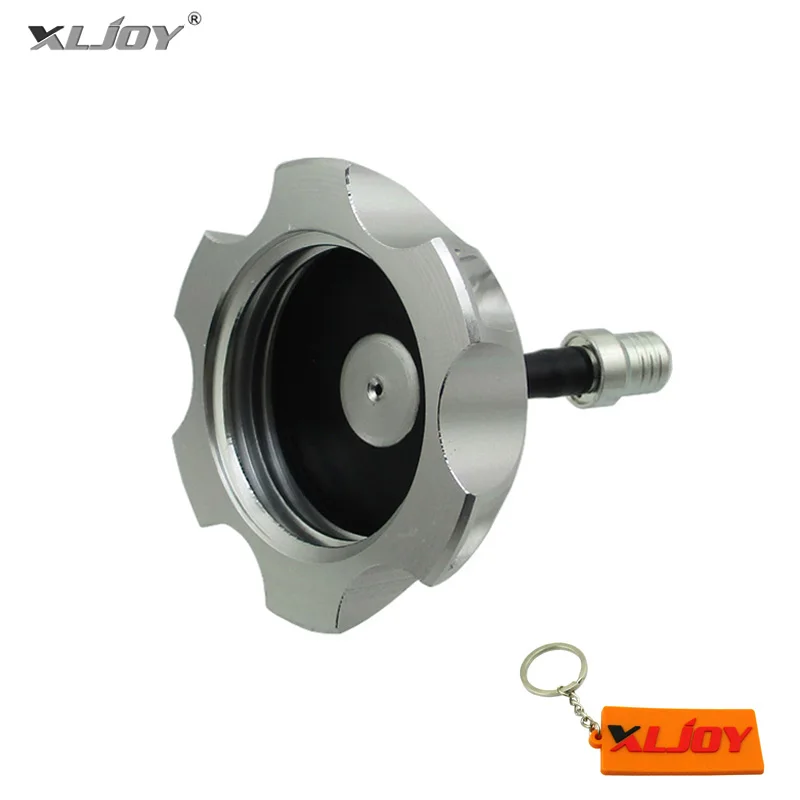 Крышка топливного бака для китайского 50cc 70cc 90cc 110cc 125cc 160cc 170cc 180cc 190cc CRF 50 70 KLX TTR DHZ SSR Dirt Pit Bike - Color: Silver