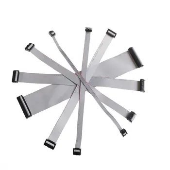 

Plastic 300mm 6P 10P 14P 16P 20P 40P Wire IDC Flat Ribbon DATA Cable 2.54mm Connector