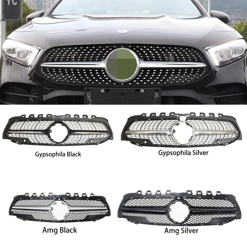 Griglia Anteriore GT Per Mercedes Classe A W176 (2013-2015): Stile E Protezione Per La Tua Auto!