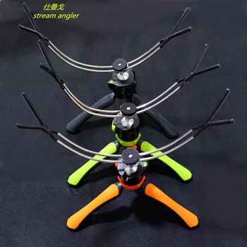 

ice fishing rod bracket rod support stand frame stainless steel and ABS resin material 3 colors