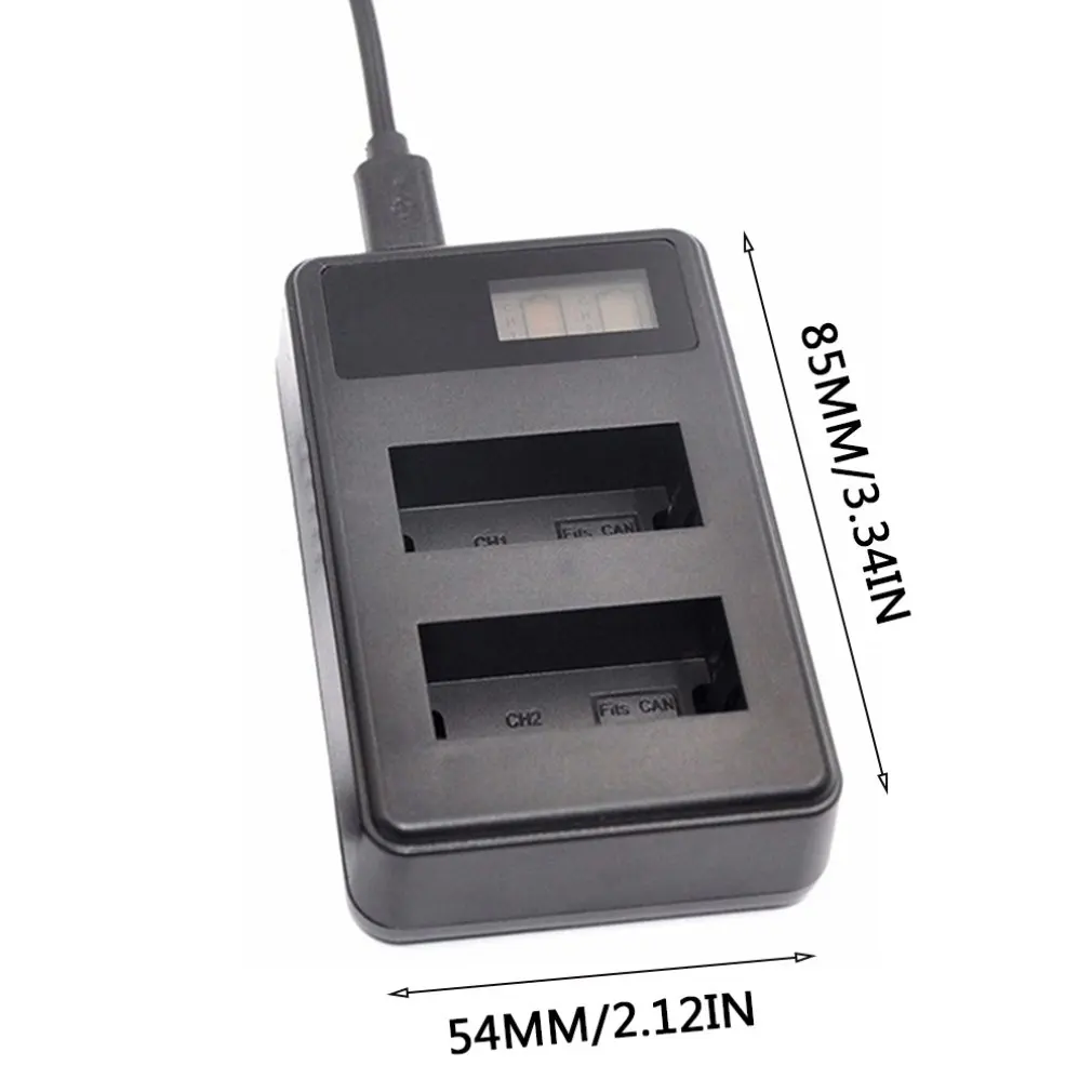 ЖК дисплей Дисплей ПК Мощность Bank автомобильное USB Dual Камера Батарея док станция