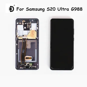 

6.9'' Original LCD For Samsung S20 Ultra G988 LCD Display Touch Screen Digitizer Display For Samsung S20 Ultra LCD With Frame