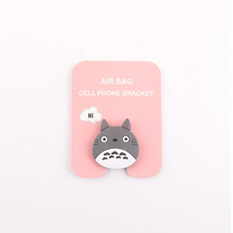 Universal Cartoon Cute Airbag Phone Ring Desktop Support Mobile Phone Holder Lazy Stand For iPhone 11 Pro Huawei Samsung Xiaomi