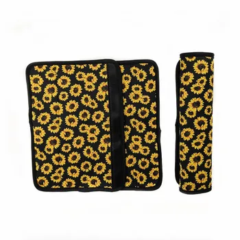 

4 Pcs Accessories Universal Shoulder Protect Car Interior Magic Sticker Durable Seat Belt Cover Neoprene Material Soft Stretchy