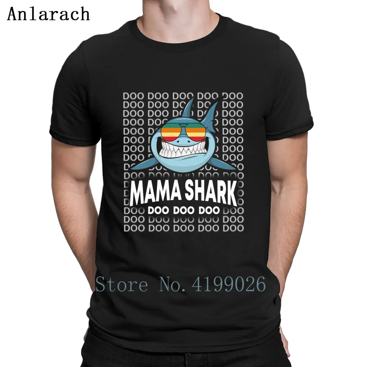 Mama Shark Baby Mommy Daddy Matching Family T Shirt Hiphop Top Spring 2019 Customize New Arrival Streetwear Custom |