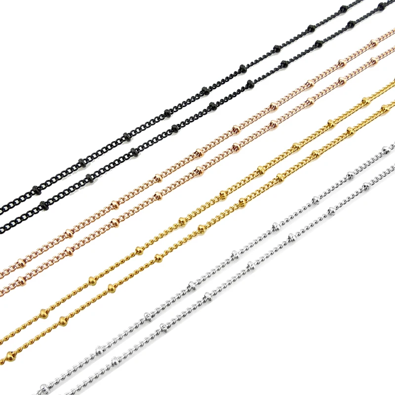 Серебряная цепь для шаровой станции с застежкой Омаров 14 24 дюйма можно выбрать из