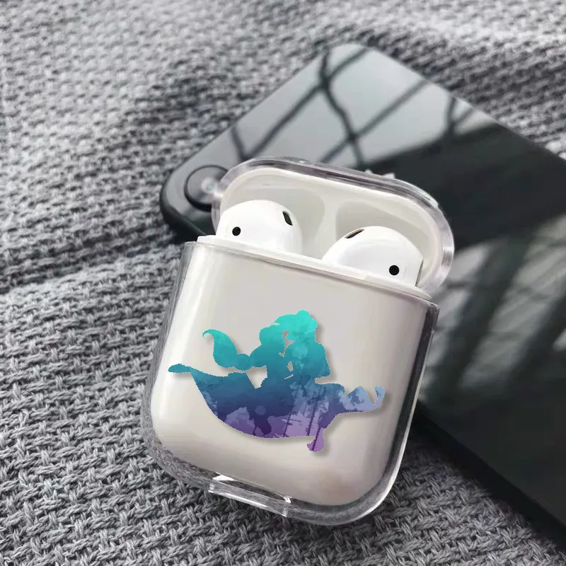 Чехол для наушников с изображением короля льва из мультфильма для Apple iPhone, зарядная коробка для AirPods Pro, жесткий прозрачный защитный чехол - Цвет: 10