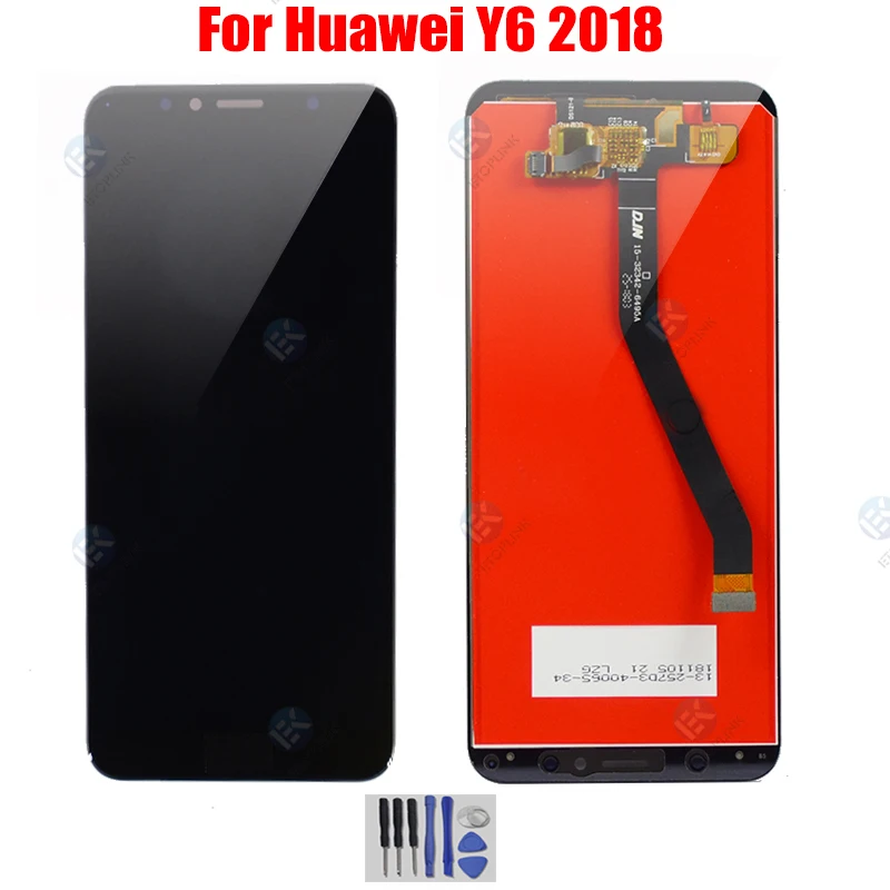 

For Huawei Y6 2018 ATU-L11 LCD Display Touch Screen Digitizer Assembly For Huawei Y6 Prime 2018 LCD Replacement Spare Parts