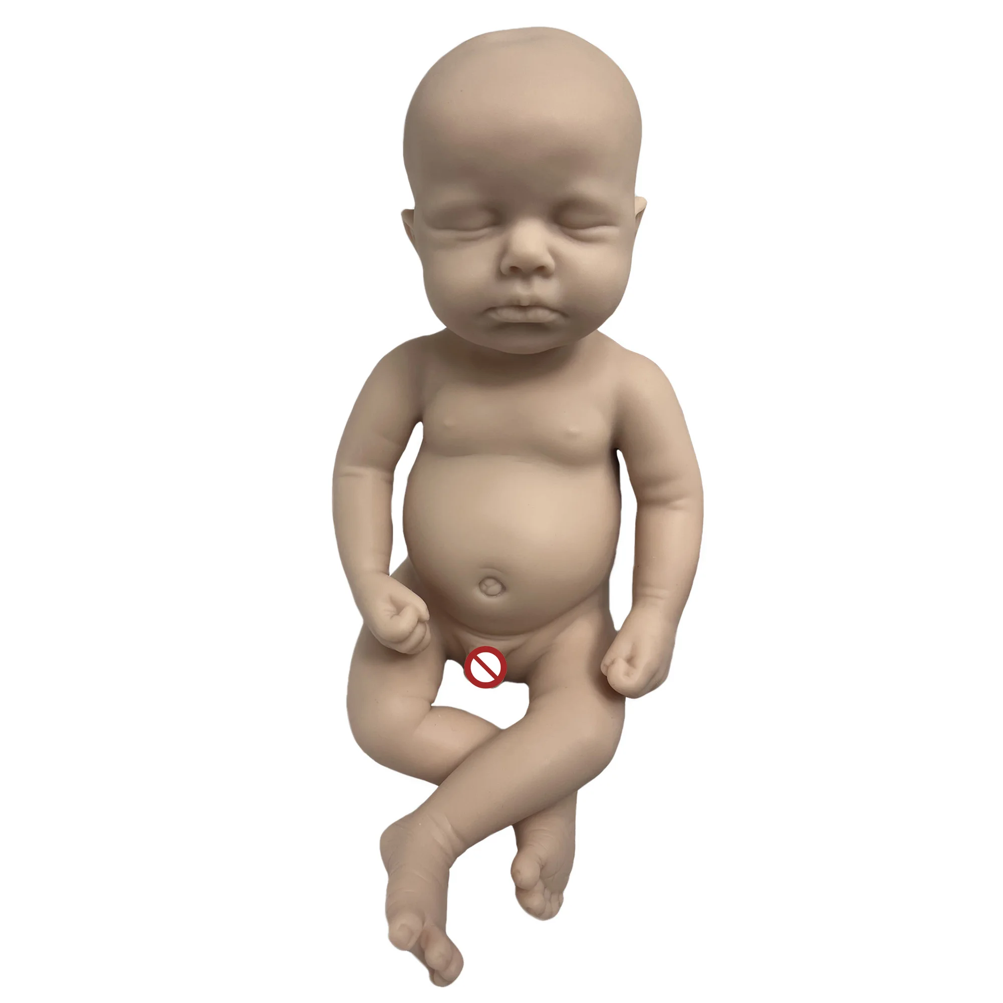 13inch Full Body Soft Solid Silicone Loulou Boys Bebe Reborn Doll 