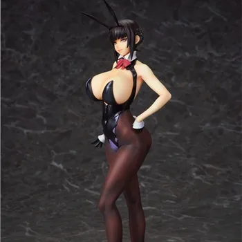 

32cm Anime Sexy BUNNY GIRL Izayoi Erika Soft Chest Adult Dolls PVC Action Figure Model Toy