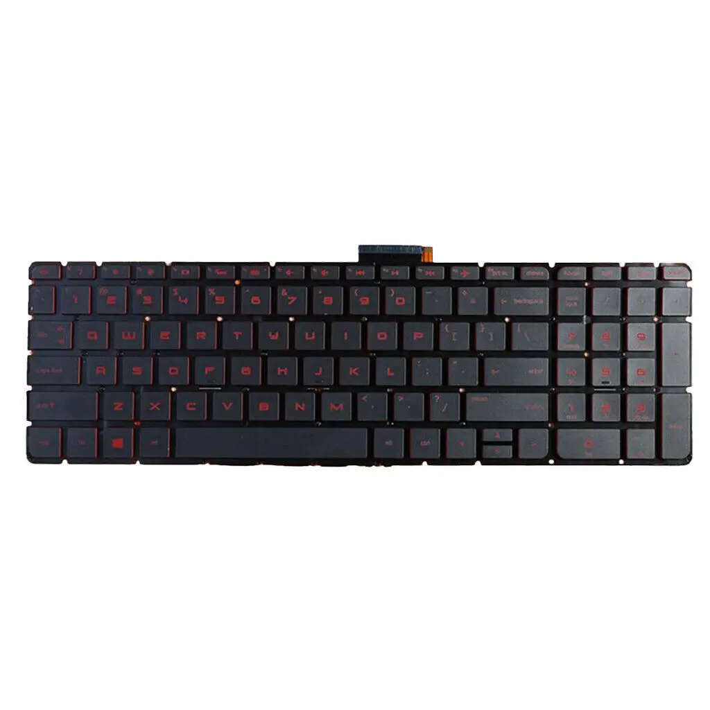 Для hp павильон 15-ab000 15-ab100 15-ab200 15-AB ноутбук раскладка клавиатуры США с подсветкой