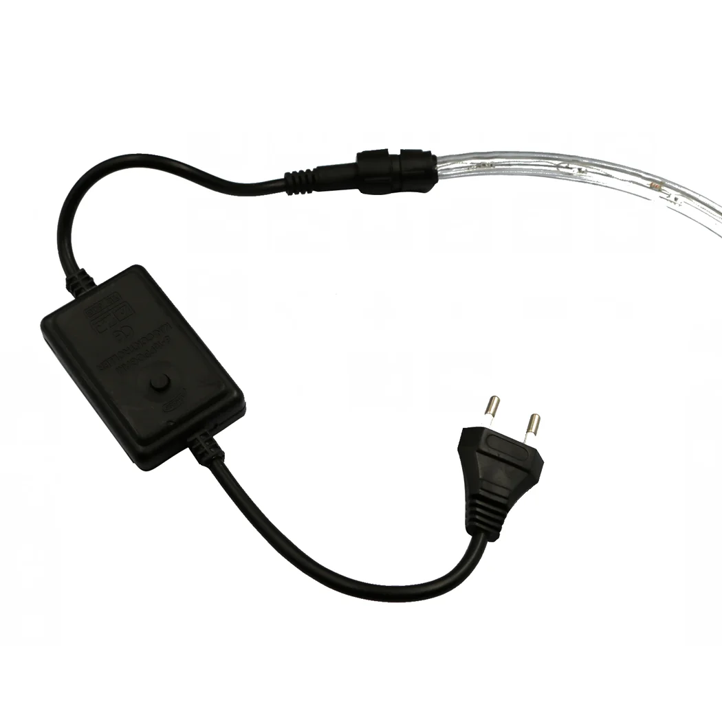 Светодиодный светильник RGB 20 светодиодный s/M 2 М-20 м водонепроницаемый IP67 AV220V Рождественское украшение Радужная наружная гирлянда с адаптером контроллера
